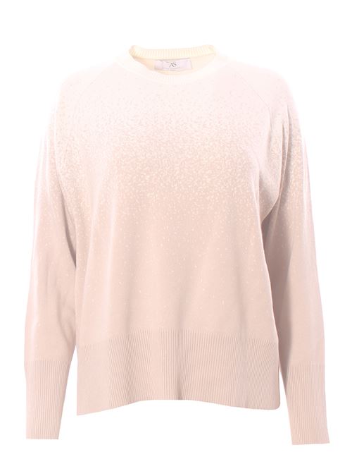 Wool viscose crew neck ANNA SERAVALLI | S2160003C016005